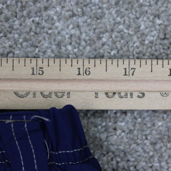 L.L. Bean Cycling Shorts Women Large Blue Inner Padded Cargo Pocket w/ 7" inseam - Picture 8 of 12